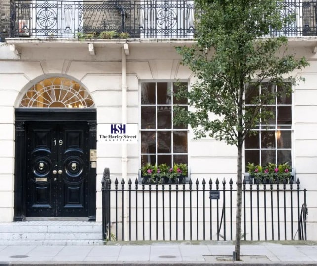 The Harley Street Hospital in Marylebone, location for focal therapy