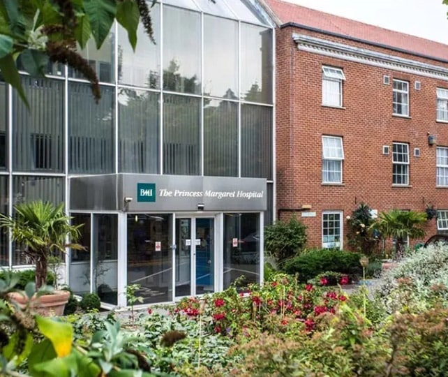 The Princess Margaret Hospital in Windsor, location for focal therapy