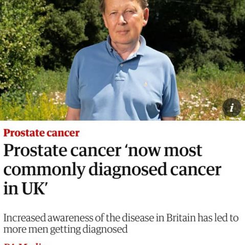 Prostate Cancer Most Common In UK